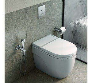 Set mezclador sanitario de ducha con soporte